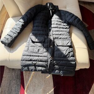 Theory Black Puffer Jacket